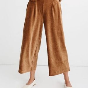 Madewell Curdoroy Wide-Leg Pants, S